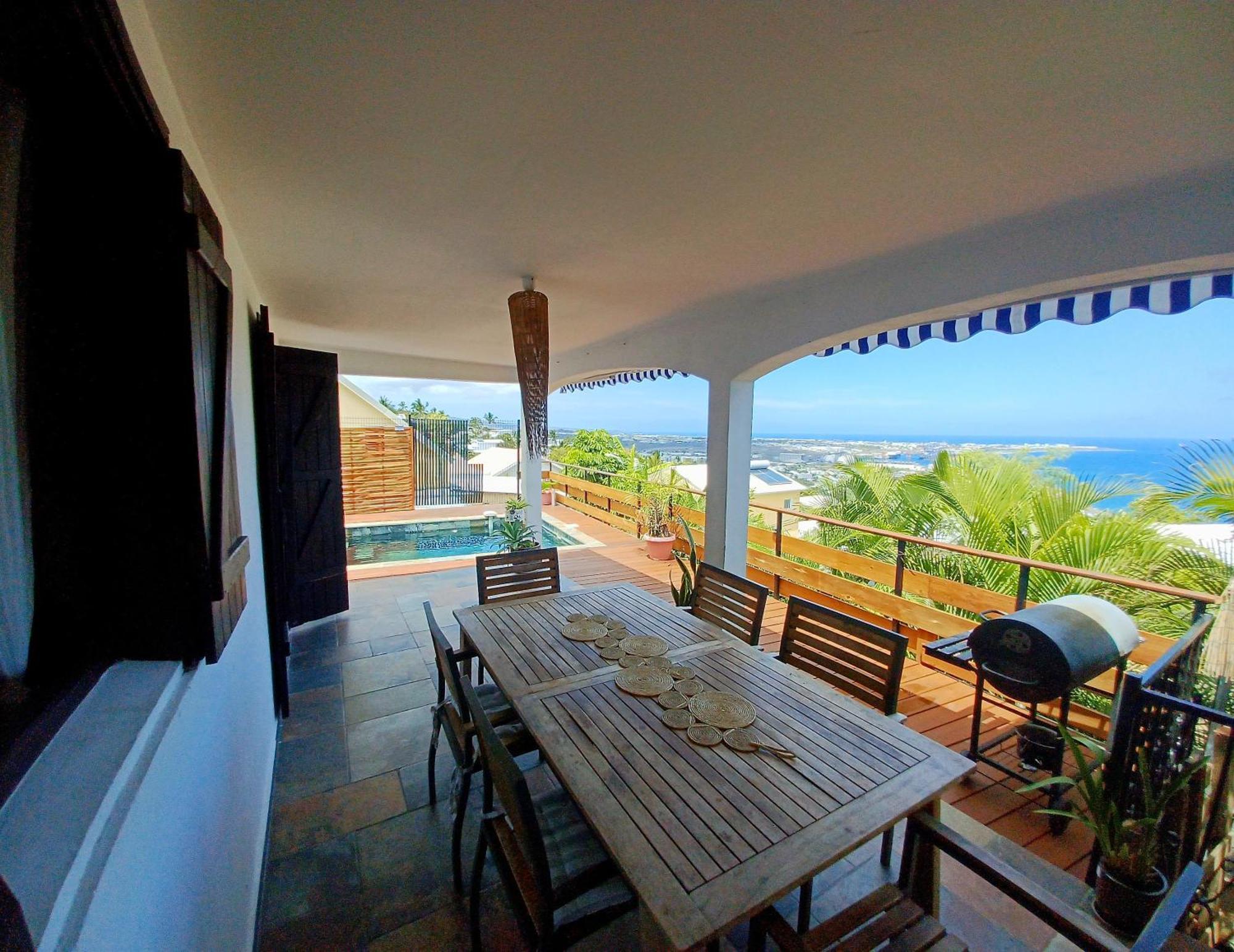 Havre De Paix ,Vue Sur L'Ocean Villa La Possession Exterior foto
